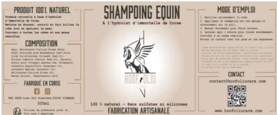 nouvelle étiquette shampoing équin nouvelle étiquette shampoing équin